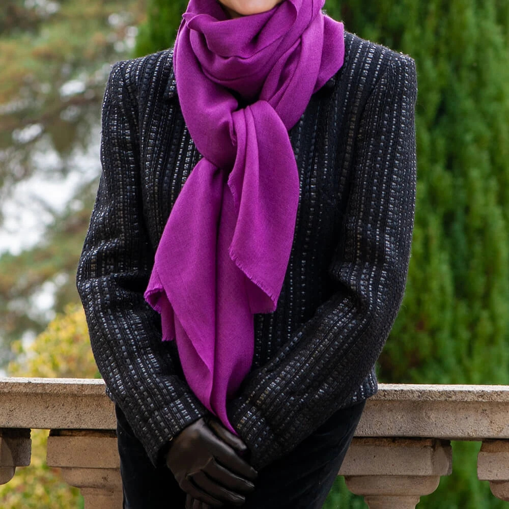 Amethyst Cashmere And Silk Wrap 3 Amethyst Cashmere And Silk Wrap