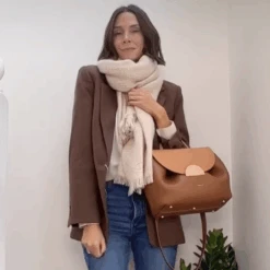 Super Luxe Cornish Cream Basket Weave Cashmere Shawl -Elegant Scarf Store belle ugc