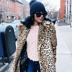 Black Cashmere Fur Pom Pom Hat -Elegant Scarf Store black cashmere bobble hat