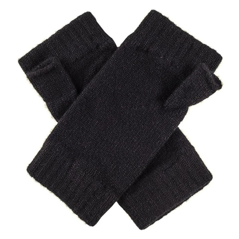 Ladies Black Cashmere Mittens 5 Ladies Black Cashmere Mittens - Image 3