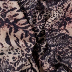 PRE ORDER: Wild Fusion Brown Animal Print Cashmere And Silk Wrap 11 PRE ORDER: Wild Fusion Brown Animal Print Cashmere And Silk Wrap -Elegant Scarf Store brown animal print cashmere wrap 5
