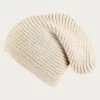 Cream Cashmere Slouch Beanie Hat -Elegant Scarf Store cream cashmere slouch beanie e805ebd8 5b10 42cb a980 d4cc9cdc5bed