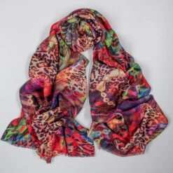 Echoes Of The Wild - Wildfire Blaze Cashmere And Silk Wrap 13 Echoes Of The Wild - Wildfire Blaze Cashmere And Silk Wrap -Elegant Scarf Store echoes wild 2 4