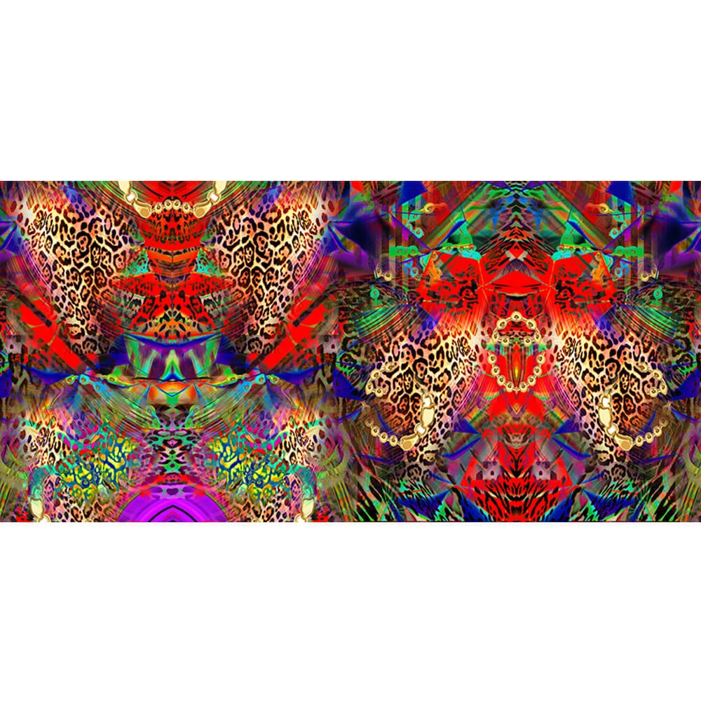 Echoes Of The Wild - Wildfire Blaze Cashmere And Silk Wrap 9 Echoes Of The Wild - Wildfire Blaze Cashmere And Silk Wrap - Image 7