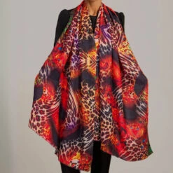 Echoes Of The Wild - Amber Trail Cashmere And Silk Wrap 15 Echoes Of The Wild - Amber Trail Cashmere And Silk Wrap -Elegant Scarf Store echoes wild 5