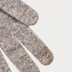 Men’s Grey Touch Screen Cashmere Gloves -Elegant Scarf Store grey cashmere touch gloves 3