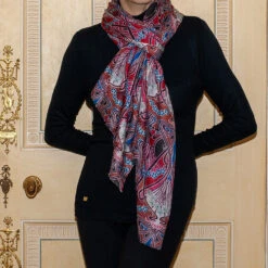PRE ORDER: The Liberty ‘Art Nouveau’ Quintet - Ianthe Cashmere And Silk Wrap 9 PRE ORDER: The Liberty ‘Art Nouveau’ Quintet - Ianthe Cashmere And Silk Wrap -Elegant Scarf Store ianthe print cashmere wrap 3