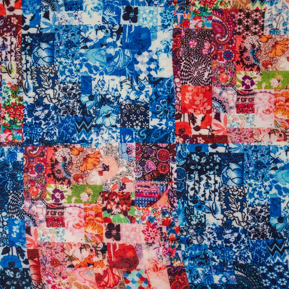 The Liberty ‘Archive Patchwork’ Trilogy - Patchwork Of Patchwork Cashmere And Silk Wrap 4 The Liberty ‘Archive Patchwork’ Trilogy - Patchwork Of Patchwork Cashmere And Silk Wrap - Image 2