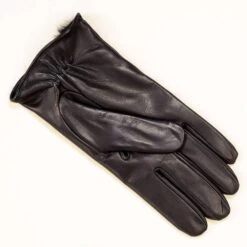 Men's Black Rabbit Fur Lined Leather Gloves -Elegant Scarf Store mens black fur lined leather gloves 20 885c47b9 8467 447e 94b6 9987741d46c7