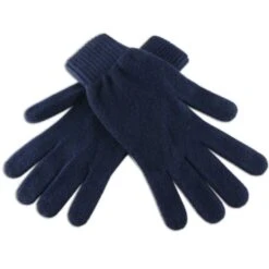 Men's Navy Cashmere Gloves -Elegant Scarf Store mens navy cashmere gloves