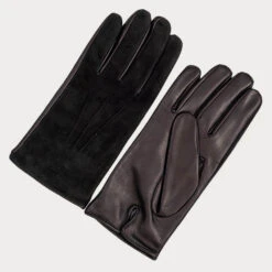 Elegant Scarf Store -Elegant Scarf Store mens suede leather gloves 3