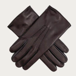 Men’s Touch Screen Italian Leather Gloves