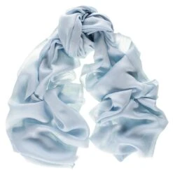 Pastel Blue Cashmere And Silk Wrap -Elegant Scarf Store pastel blue cashmere scarf 1