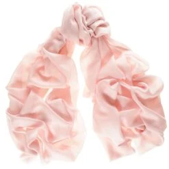 Pastel Pink Cashmere And Silk Wrap -Elegant Scarf Store pastel pink cashmere scarf 1