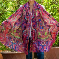 The Kaleidoscope Quartet - Pink Drift Cashmere And Silk Wrap 12 The Kaleidoscope Quartet - Pink Drift Cashmere And Silk Wrap -Elegant Scarf Store pink Kaleidoscope cashmere silk wrap 7