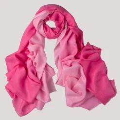 Pretty Flamingo Shaded Pink Cashmere And Silk Wrap -Elegant Scarf Store pink flamingo cashmere silk wrap 4 d22cd12f aba8 48b1 b4c2 172e77c5da63