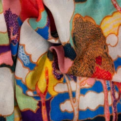 PRE ORDER: The Liberty ‘Art Nouveau’ Quintet - Prospect Road Cashmere And Silk Wrap -Elegant Scarf Store prospect print cashmere wrap 5