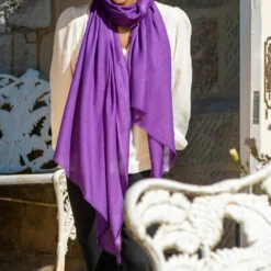 Vibrant Violet Modal Wrap