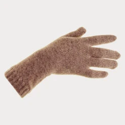 Ladies Light Brown Cashmere Gloves 7 Ladies Light Brown Cashmere Gloves -Elegant Scarf Store womens brown cashmere gloves 2