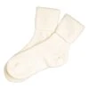 Ivory Cashmere Bed Socks